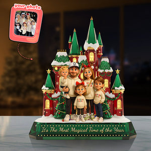 Personalized Gifts For Christmas, Family Custom Photo Custom Shape Acrylic Plaque 03pgta181025 - Shaped Plaques - GoDuckee