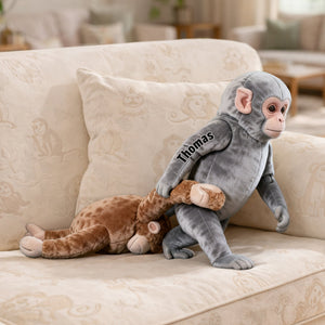 Monkey Custom Shaped Pillow - Personalized Gifts 06tglu060326 - Pillow - GoDuckee