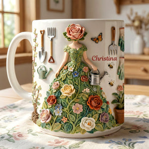 Garden Girl Coffee Mug - Personalized Gifts For Garden Lovers 01namg311225 - Coffee Mug - GoDuckee