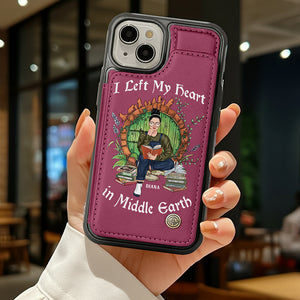 Personalized Gifts For Book Lovers Leather Flip Wallet Phone Case 02huqn260225tm - Phone Case - GoDuckee