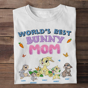 Personalized Gifts For Mom Shirt World's Best Bunny Mom 04HTPU050224 Easter's Day Gifts - 2D Shirts - GoDuckee