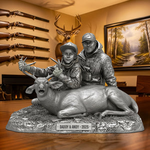 Hunting Trophy Moment Plaque, Personalized Gifts For Hunting Lover 02qhtn290825 - Shaped Plaques - GoDuckee