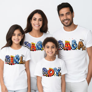 Personalized Gifts For Family Shirt The World Of Cars 01KALU160125 - Shirts - GoDuckee