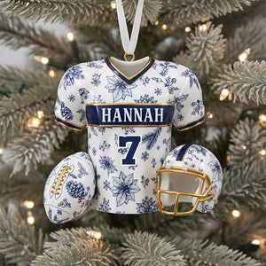 Personalized Christmas Festive Jersey Ornament 06PGLU300925 - Ornament - GoDuckee