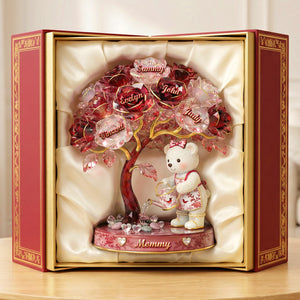 Growing With Mom Acrylic Plaque - Personalized Gifts For Mom 03PGDH020426 - Shaped Plaques - GoDuckee
