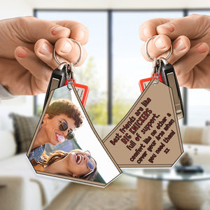 Best Friends Are Like Big Knickers, Personalized Keychain, Gifts For Friends - Keychains - GoDuckee