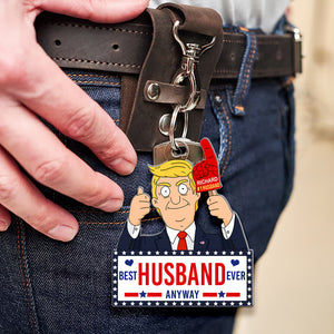 Personalized Gifts For Couple Keychain, Terrific Husband & Wife 03qhqn200225hg - Keychains - GoDuckee
