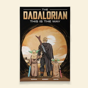 Dad 04naqn150523hh Personalized Canvas Print - Poster & Canvas - GoDuckee