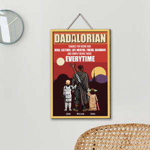 Personalized Gifts For Dad Layer Wood Sign 03NATN200224DAHHHG Father's Day - Wood Signs - GoDuckee