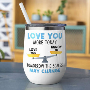 Romantic Couple, Love You More Day, Personalized Coffee Mug, Gifts For Couple - Coffee Mug - GoDuckee