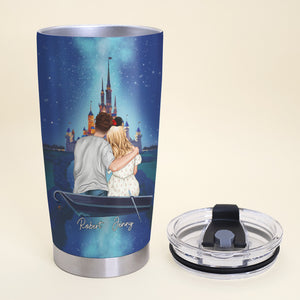 Romantic Couple, Love You Forever And Ever, A Wondrous Place For You And Me, Personalized Tumbler, Couple Gifts, Gifts For Her, Gifts For Him, 01pgpo250723tm - Tumbler Cup - GoDuckee