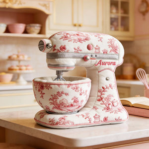 Baking Mixer Toile De Jouy Custom Shape Pillow - Personalized Gifts For Baking Lover 01pgta121225 - Pillow - GoDuckee