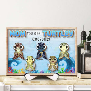 Personalized Gifts For Mom 2 Layers Wood Sign 01KAQN280324 Mother's Day - Wood Signs - GoDuckee