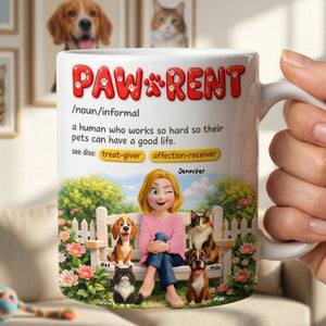 Dog & Cat Mom Coffee Mug - Personalized Gifts For Mothers 03toqn130326 - Coffee Mug - GoDuckee