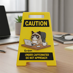Grumpy Officer - Acrylic Plaque Personalized Gifts For Coworkers 04PGDT271125 - Shaped Plaques - GoDuckee