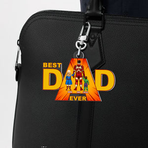 Personalized Gifts For Dad Keychain 02totn140325pa Best Dad Ever - Keychains - GoDuckee