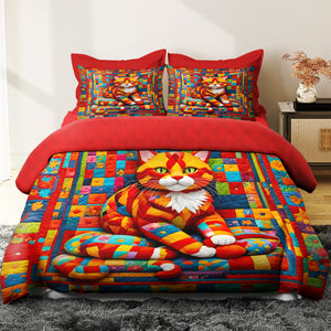 Gifts For Cat Lovers Quilt Bedding Set 03HUDT210125 - Blanket - GoDuckee