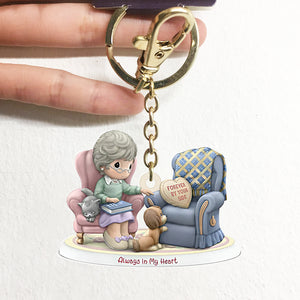 Personalized Gifts For Heaven Couple Keychain 02OHDT140125 - Keychains - GoDuckee
