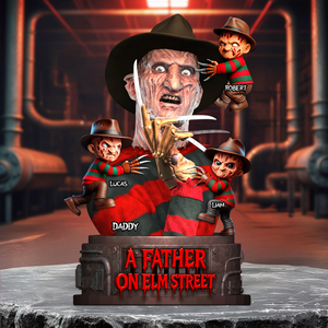Horror Dad Acrylic Plaque Personalized Gifts For Dad 02OHPU150525 - Shaped Plaques - GoDuckee