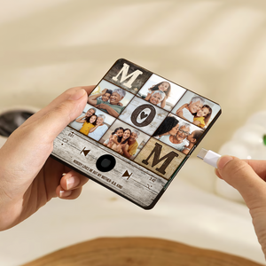 Custom Music & Photo Gifts For Mom Fridge Magnet 11xqpu271224 - Fridge Magnet - GoDuckee