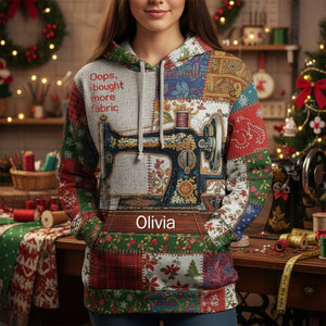 Personalized Christmas Gifts For Sewing Lovers 3D Hoodie 05tgmg081025 - AOP Products - GoDuckee