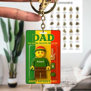 Legend Dad Keychain - Personalized Gifts For Dad 03toqn080525 - Keychains - GoDuckee