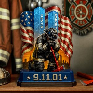 911 Memorial Acrylic Plaque - Personalized Gifts For Memorial 03TOLU300725 - Shaped Plaques - GoDuckee