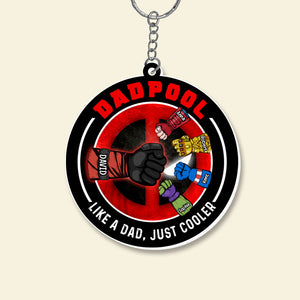 Dad Like A Dad Just Cooler 03qhqn290523ha Personalized Keychain QNFBK - Keychains - GoDuckee