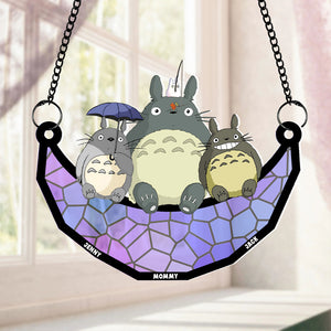 Personalized Gifts For Mom Suncatcher Window Hanging Ornament 04qhtn260424 - Ornaments - GoDuckee