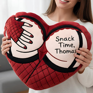 Funny Heart Pillow - Personalized Gifts For Couple 05HUDT281125 - Pillow - GoDuckee
