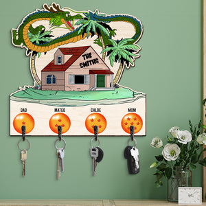 Personalized Gifts For Family Wood Key Hanger 02TODT130624 - Wood Sign - GoDuckee