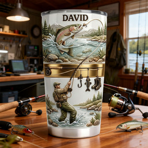 Lake Days Fishing Tumbler - Personalized Gifts For Fishing Lovers 01PALU200126 - Tumbler Cup - GoDuckee