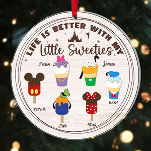 Grandma's Little Sweeties 02htpu031123 Personalized Acrylic Ornament - Ornament - GoDuckee
