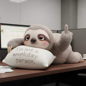 Sloth Coworker Pillow, Personalized Gifts For Coworker 02ohdt151125 - Pillow - GoDuckee