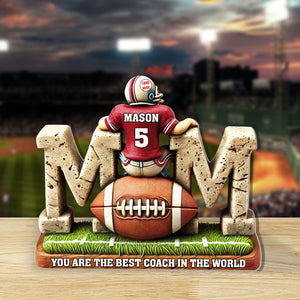 Personalized Gifts For Football Lover Plaque 03TGMH220325 - Shaped Plaques - GoDuckee