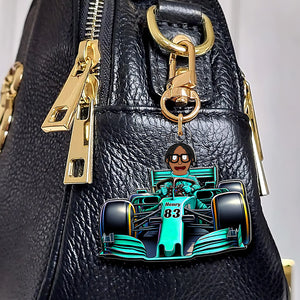 Personalized Gifts For Racers Keychain 05OHQN080225HG - Keychains - GoDuckee