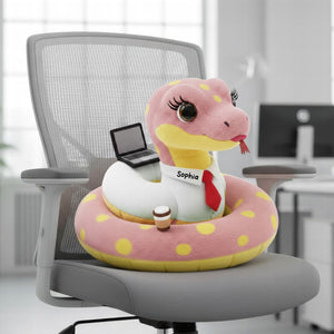 Snake Worker Custom Shape Pillow - Personalized Gifts For Coworkers 07toqn151125 - Pillow - GoDuckee