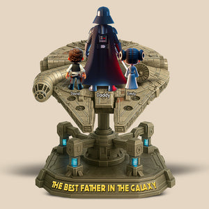 The Best Galaxy Father Acrylic Plaque - Personalized Gifts For Father 01OHQN030525 - Shaped Plaques - GoDuckee