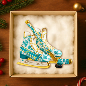 Classic Ice Hockey Ornament Personalized Christmas Gifts 01PGDT291025 - Ornament - GoDuckee