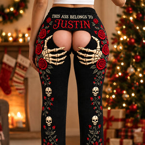 Romatic Skeleton Leggings Personalized Gifts For Women 01NAQN250826