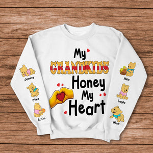 Personalized Gifts For Grandma Shirt Little Bear Kids 01OHMH120325 - AOP Products - GoDuckee