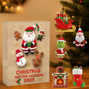 Personalized Gifts For Knitting Lovers Christmas Advent Calendar Blind Box 05hymg041125 - Advent Calendar - GoDuckee