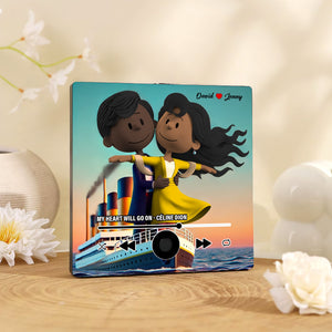 Custom Music Fridge Magnet Gifts For Couple 03tgtn181224 - Fridge Magnet - GoDuckee