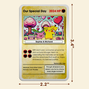 Personalized Gift For Couple Aluminum Wallet Card Game Characters 01OHQN051224 - Wallet Card - GoDuckee