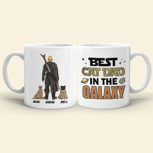 Best Cat Dad Personalized Mug, Gift For Father's Day-3OHTN270423 - Coffee Mug - GoDuckee