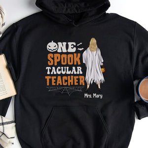 One Spook Tacular Teacher Personalized Shirt Gift For Teacher - Shirts - GoDuckee