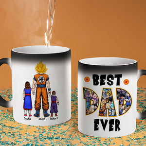 Personalized Gifts For Dad Magic Mug Best Dad Ever 032qhqn300324hh - Coffee Mugs - GoDuckee