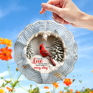 Personalized Memorial Wind Spinner 02kaqn191224 Red Cardinal - Ornament - GoDuckee