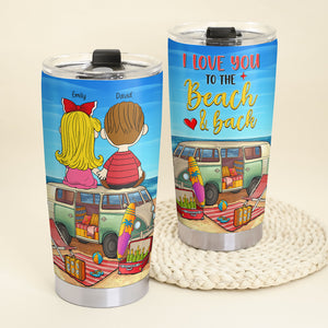 Personalized Gifts For Couple Tumbler 03xqqn160125hg - Tumbler Cup - GoDuckee