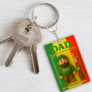 The Legend Dad Acrylic Keychain - Personalized Gifts For Father 02TOQN260425 - Keychains - GoDuckee